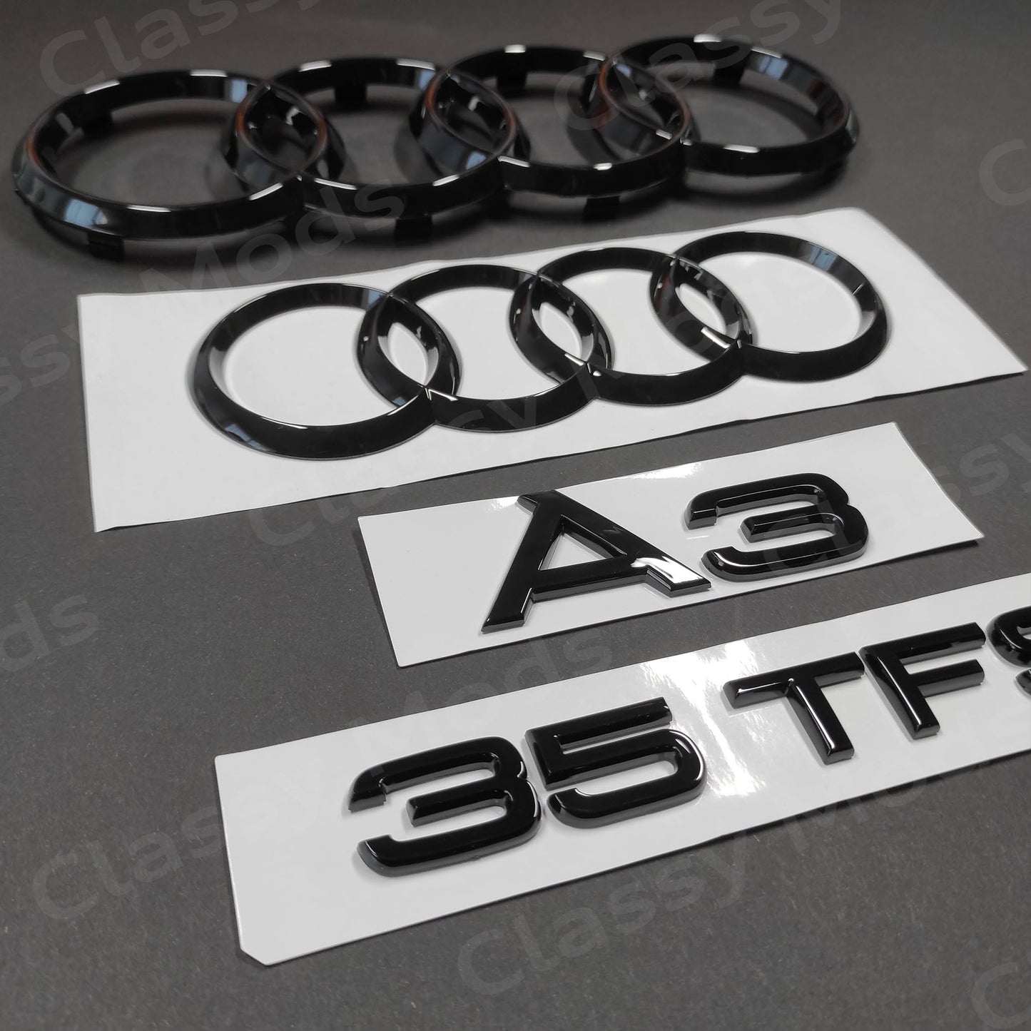 Audi A3 8V 35TFSI Gloss Black Set 2016-2020