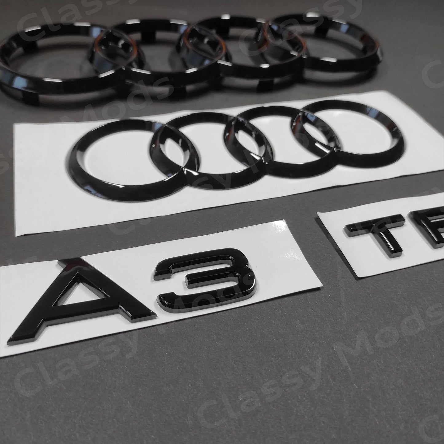 Audi A3 TFSI Gloss Black Set 2012-2020