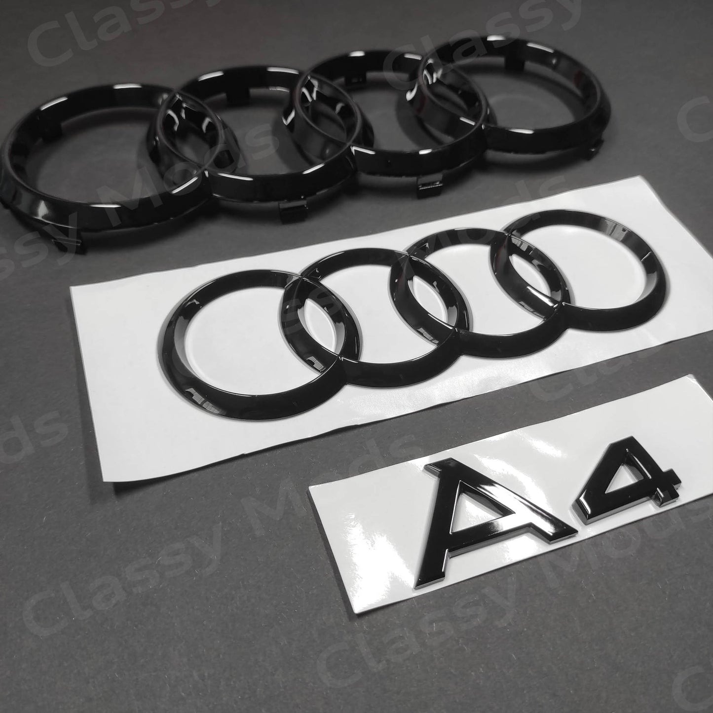 Audi A4 B9.5 Facelift Gloss Black Set 2020-2023