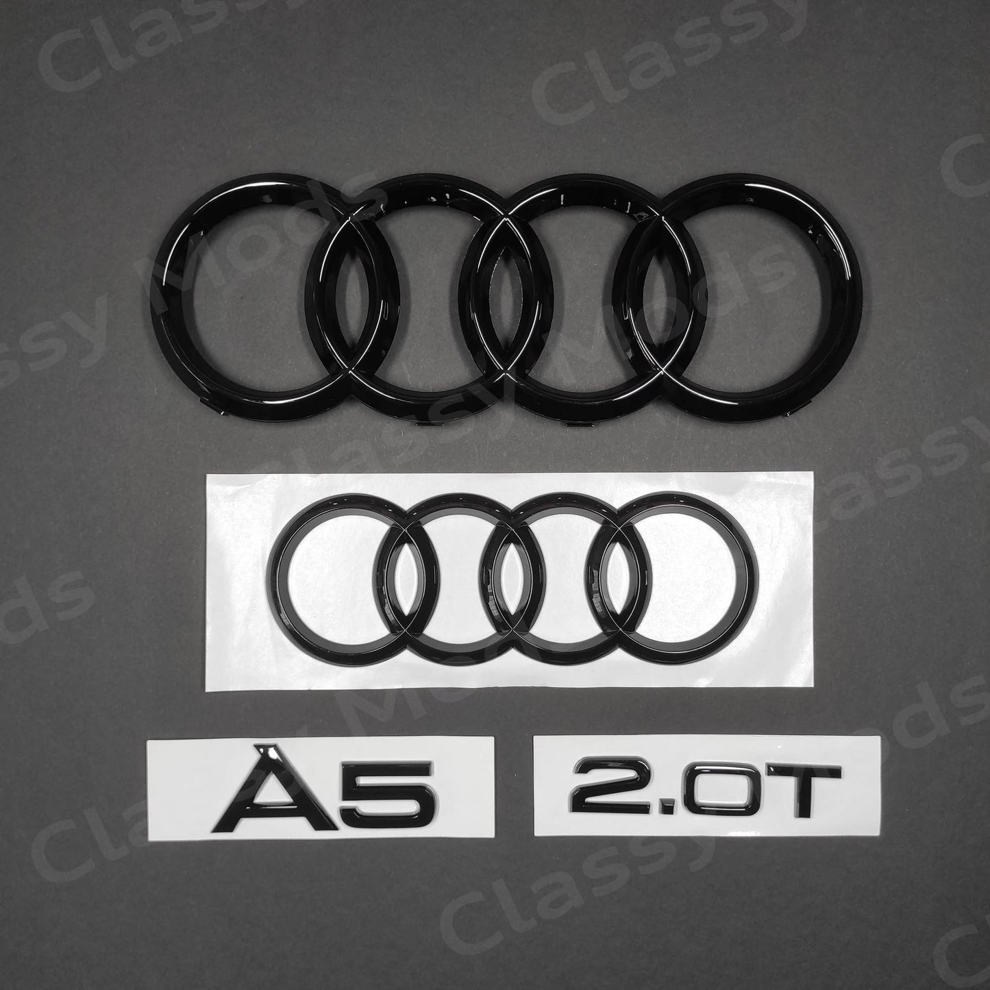Audi A5 2.0T COUPE Gloss Black Set 2008-2019
