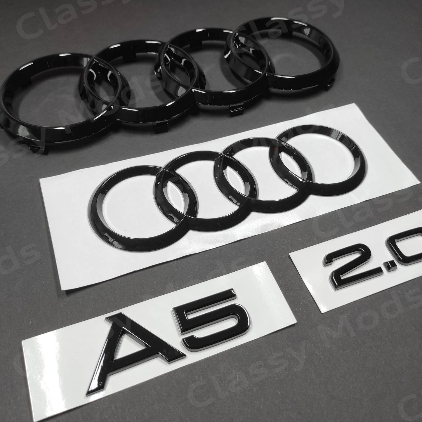 Audi A5 2.0T COUPE Gloss Black Set 2008-2019