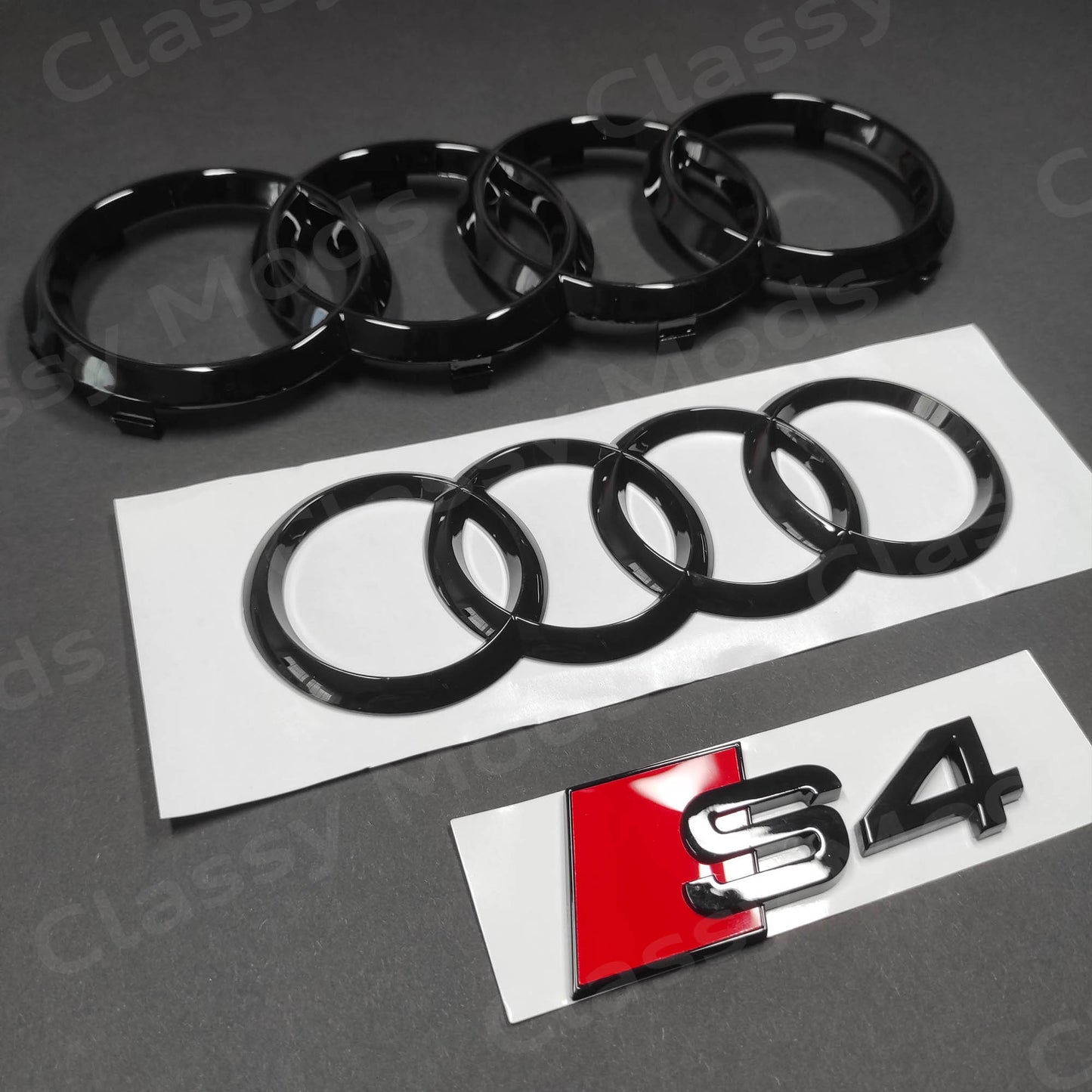 Audi S4 B8 B9 Glossy Black Set 2009-2019