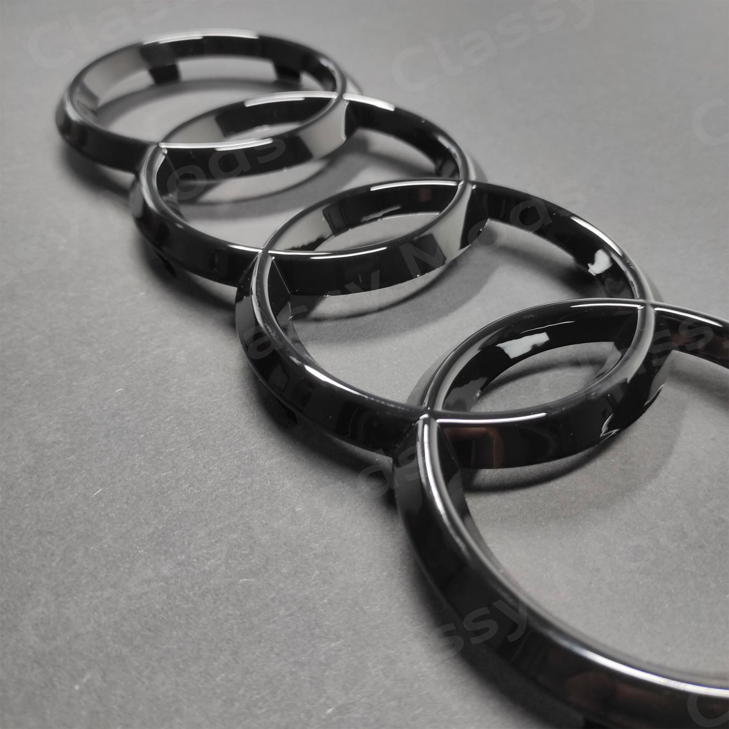 Audi Front Rings Gloss Black 273mm A1 A3 A4 S4 A5 S5 A6