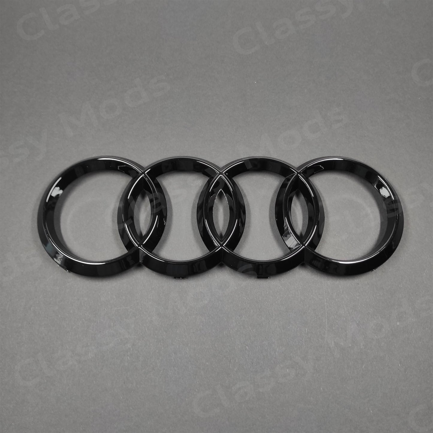 Audi Front Rings Gloss Black 285mm Q3 Q5 Q7 SQ5 A6 A7