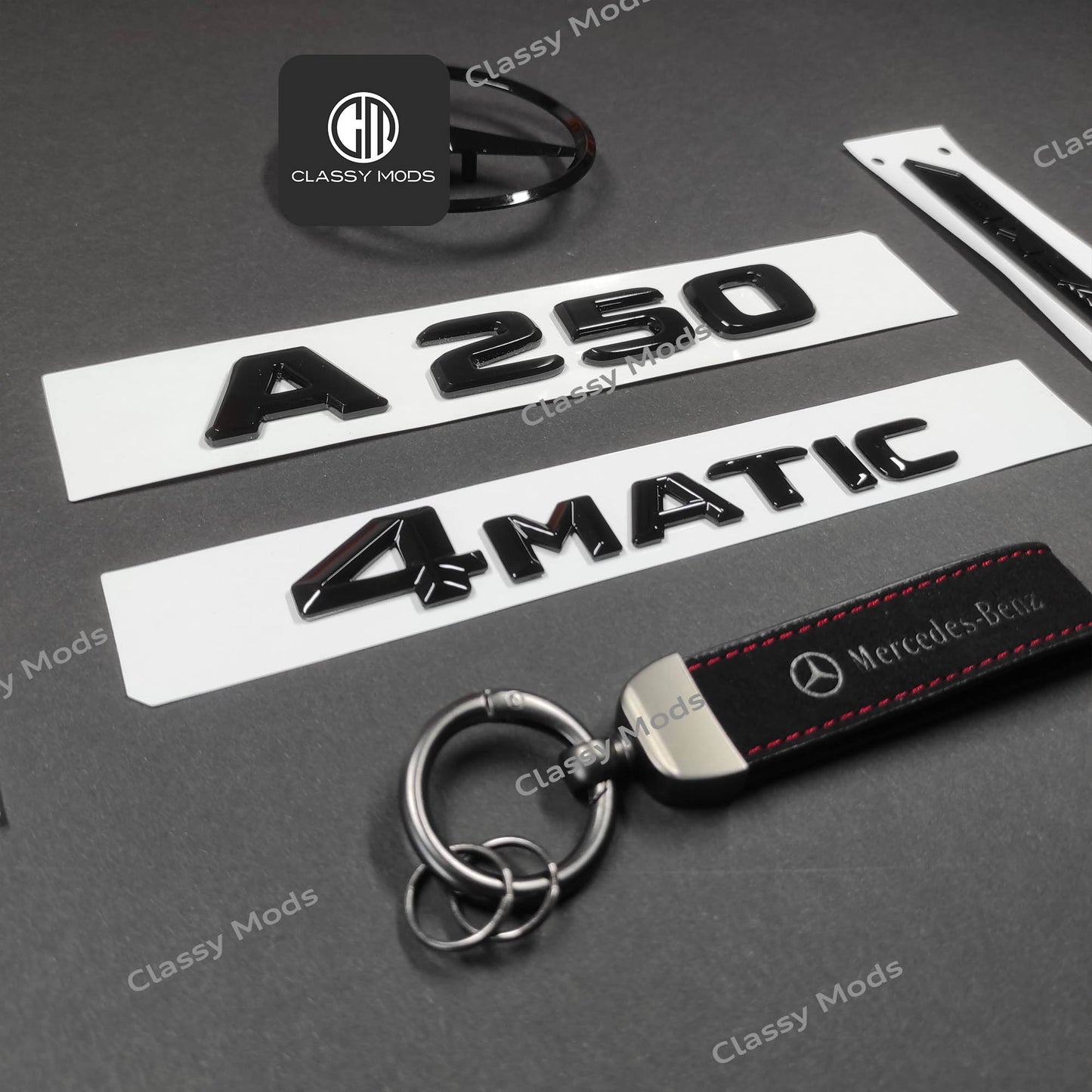 Mercedes-Benz A250 4matic Set Gloss Black W177 Sedan