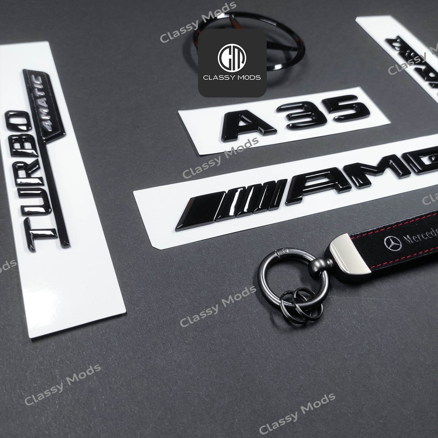 Mercedes-Benz A35 AMG Set Gloss Black W177 Sedan