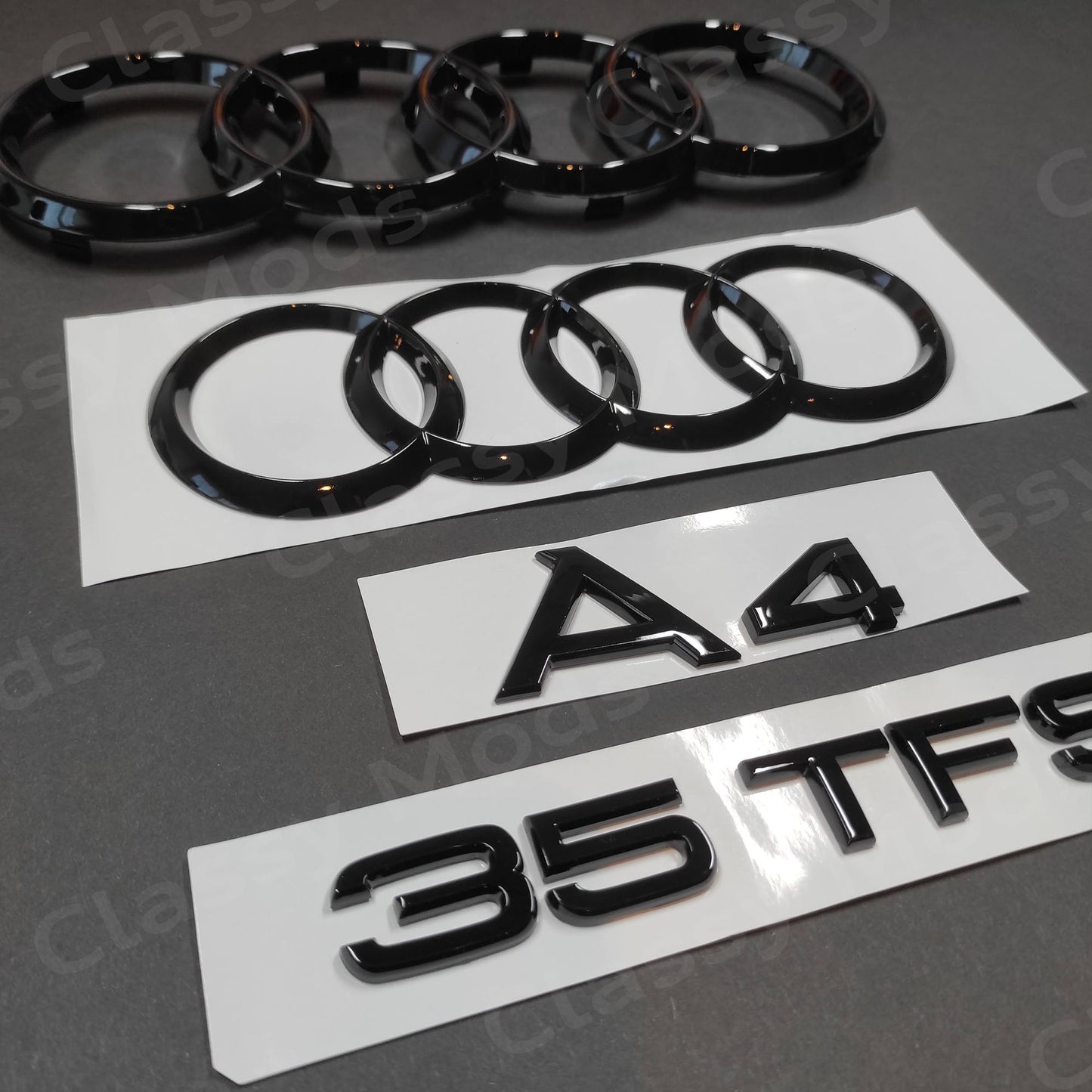 Audi A4 35TFSI B9.5 Facelift Gloss Black Set 2020-2023