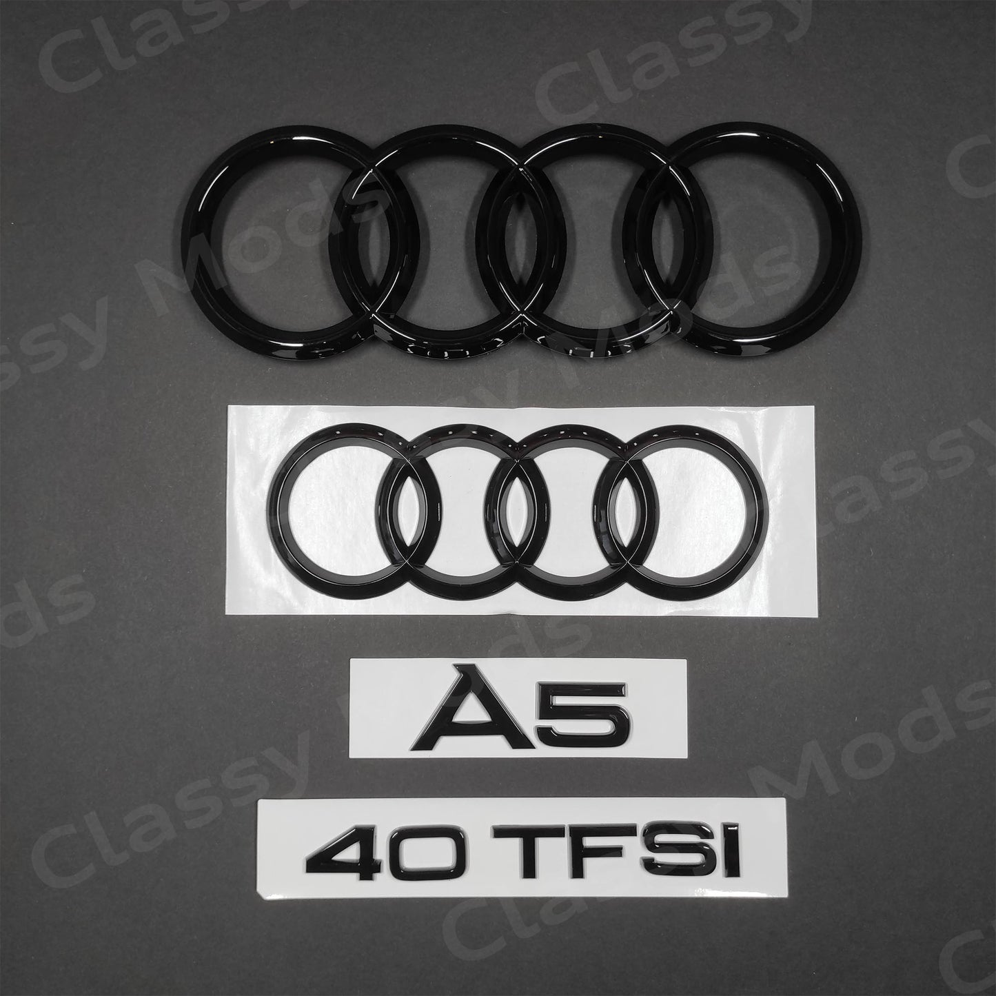 Audi A5 40TFSI COUPE Gloss Black Set 2018-2023