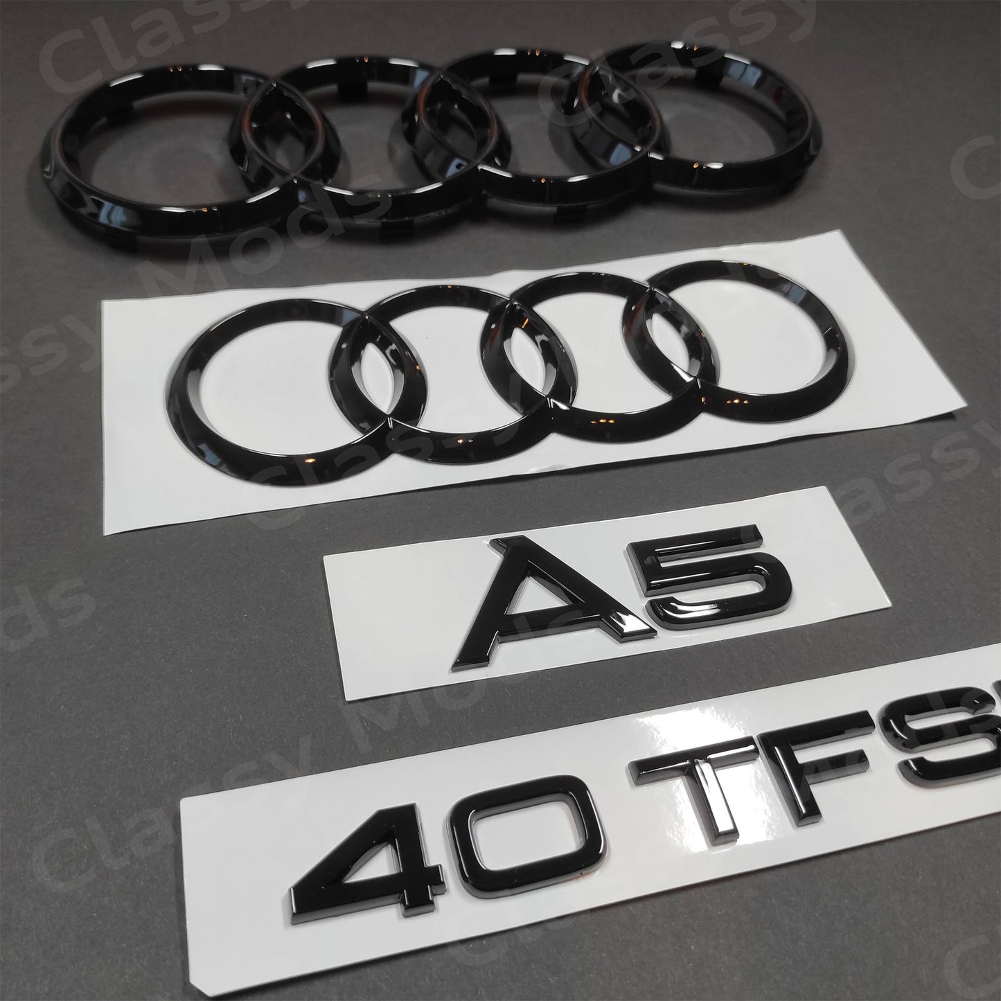 Audi A5 40TFSI COUPE Gloss Black Set 2018-2023