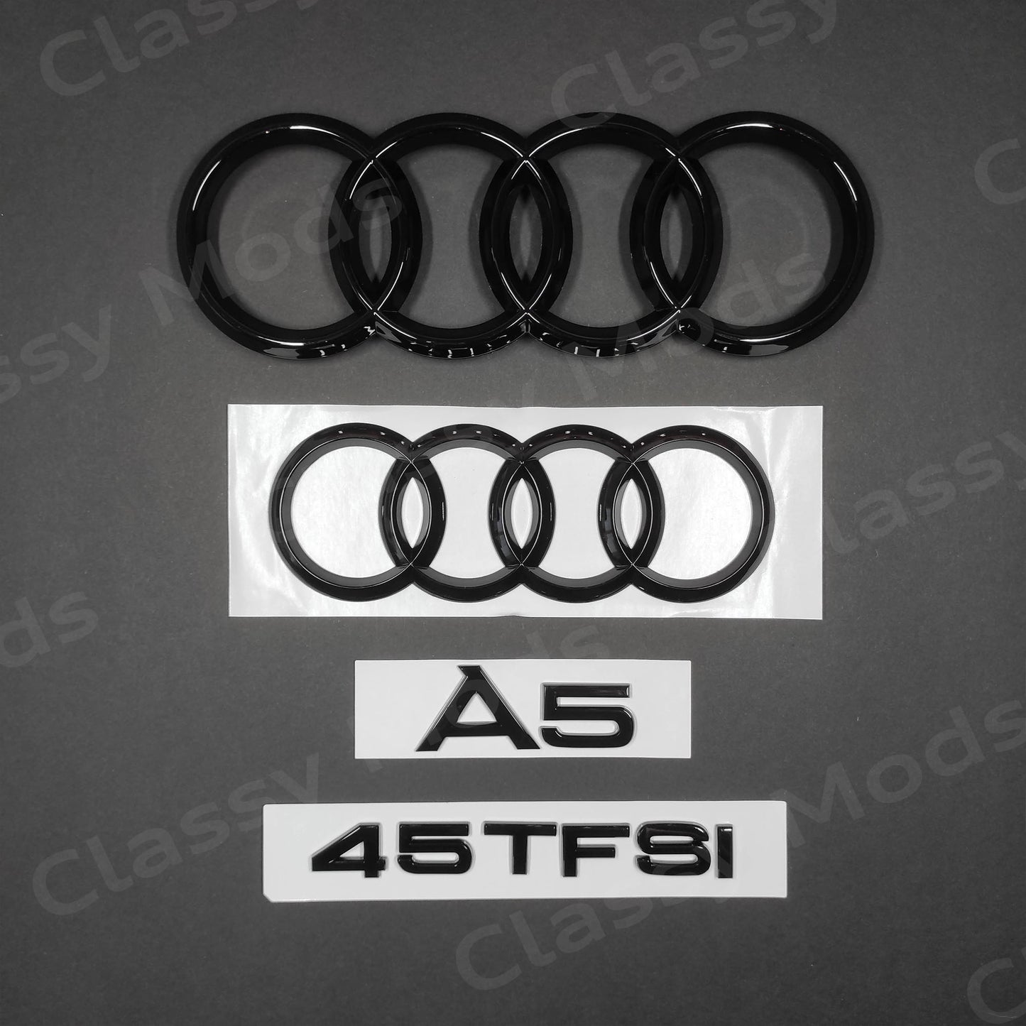 Audi A5 45TFSI Quattro COUPE Gloss Black Set 2018-2023