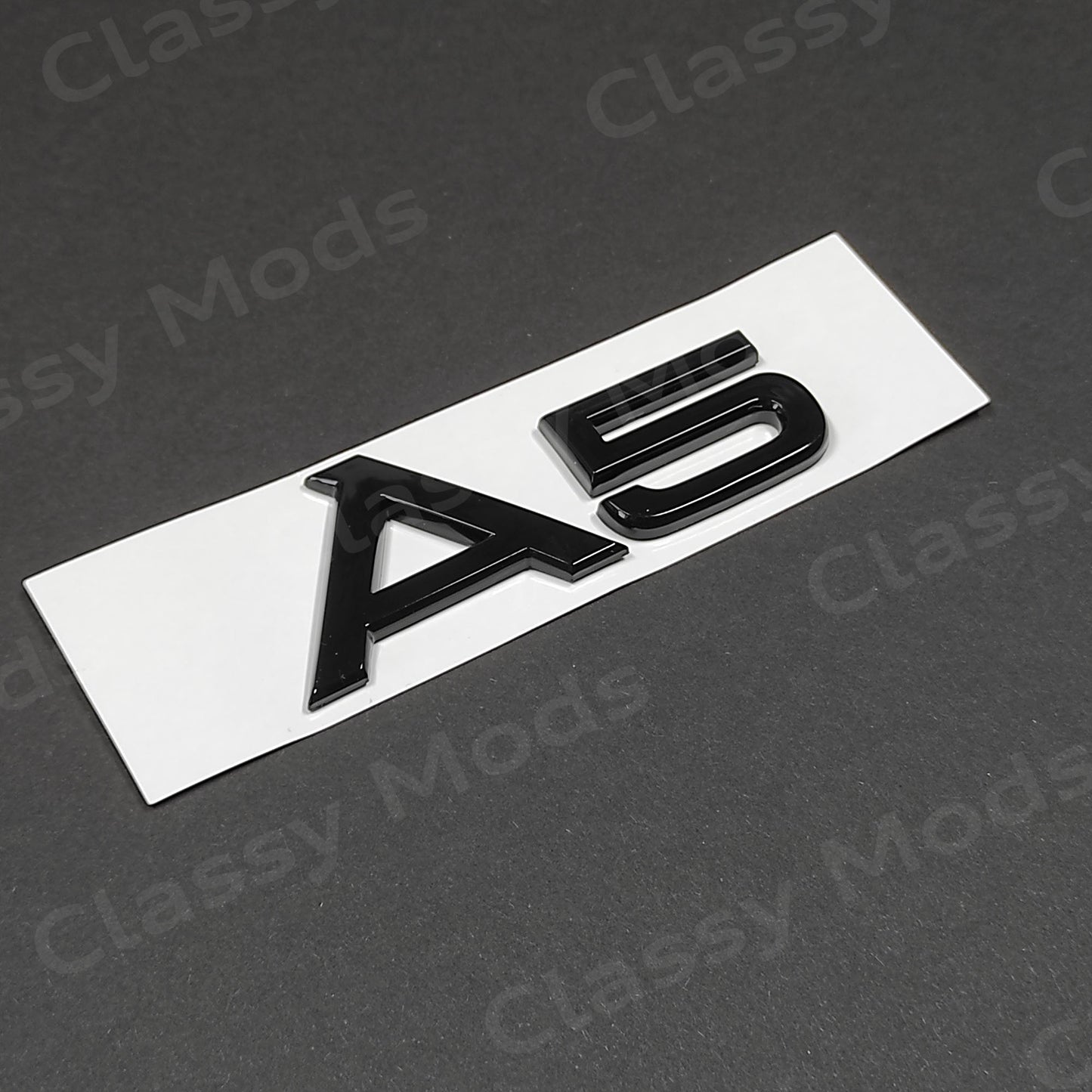 Audi A5 Gloss Black Rear Emblem Badge