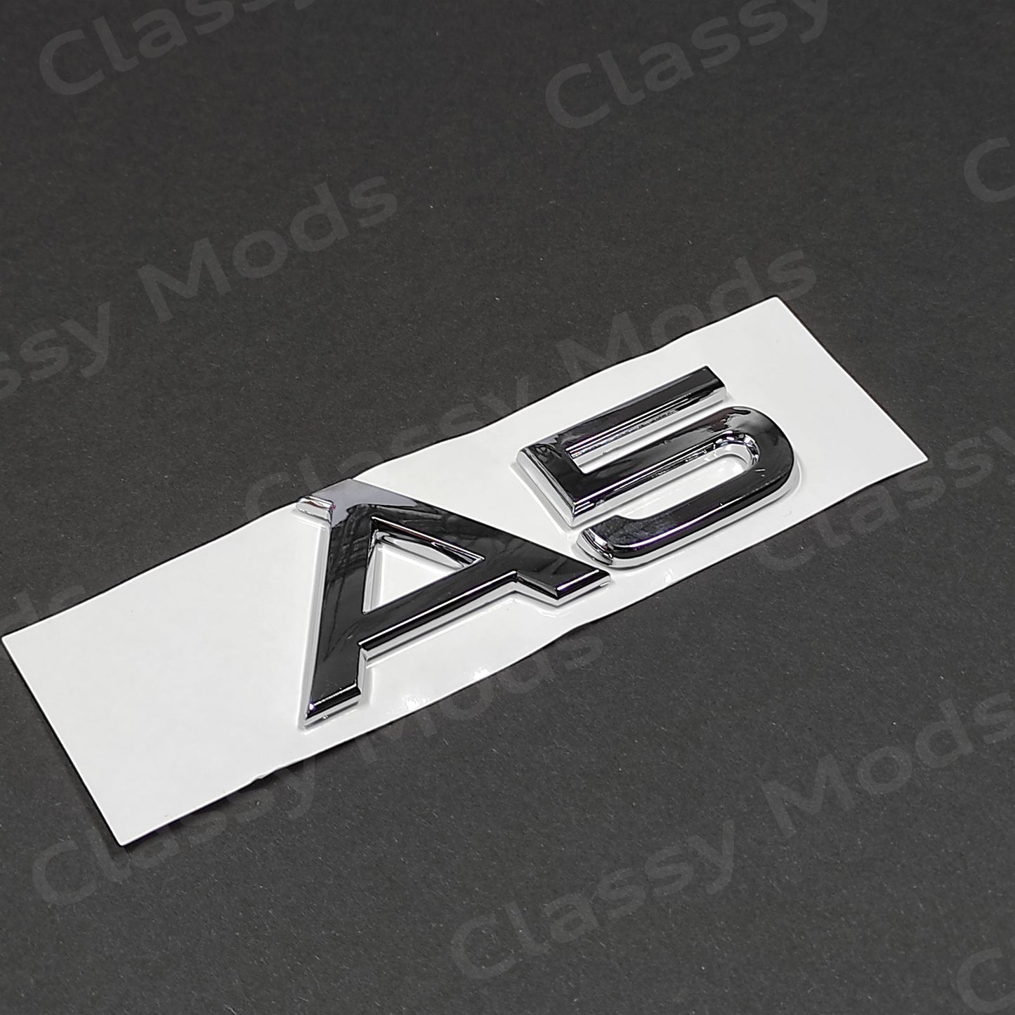 Audi A5 Rear Emblem Badge Chrome