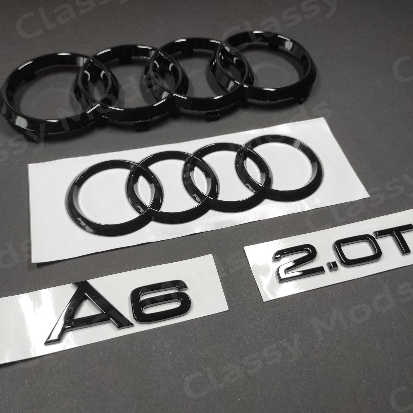 Audi A6 2.0T Gloss Black Set 2012-2018