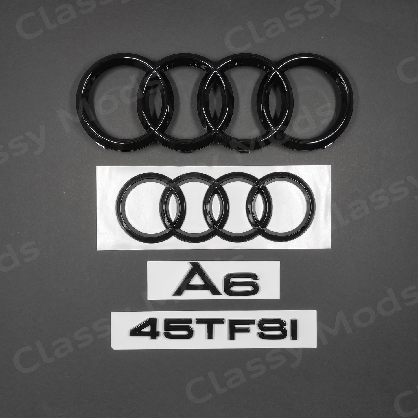 Audi A6 C8 45TFSI Quattro Gloss Black Set 2019-2023