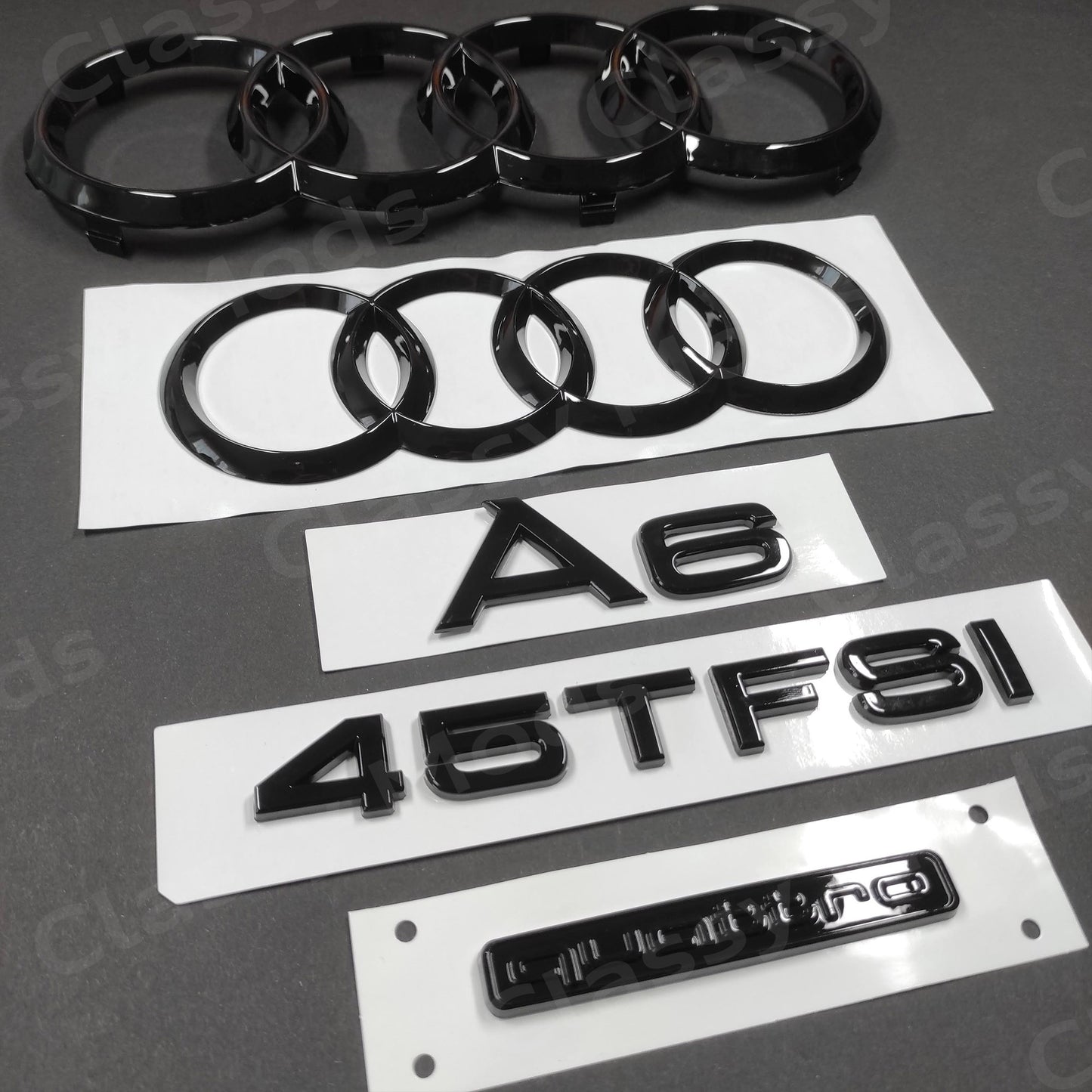 Audi A6 C8 45TFSI Quattro Gloss Black Set 2019-2023