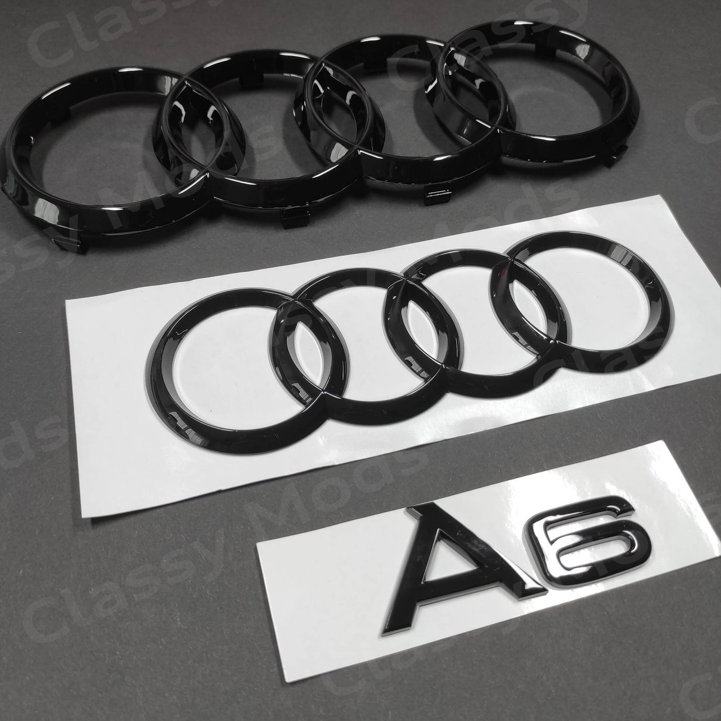 Audi A6 Gloss Black Set 2012-2023