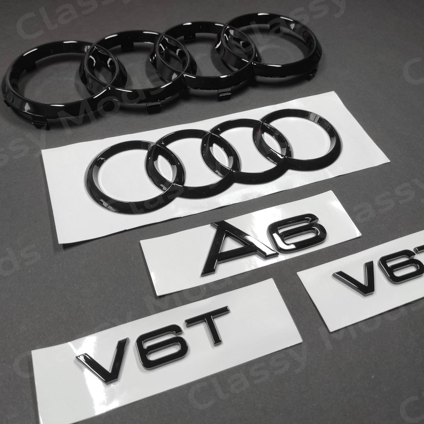 Audi A6 V6T Gloss Black Set 2012-2023