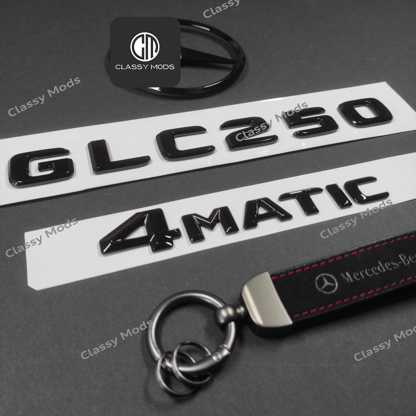 Mercedes-Benz GLC250 4matic Set Gloss Black X253 SUV