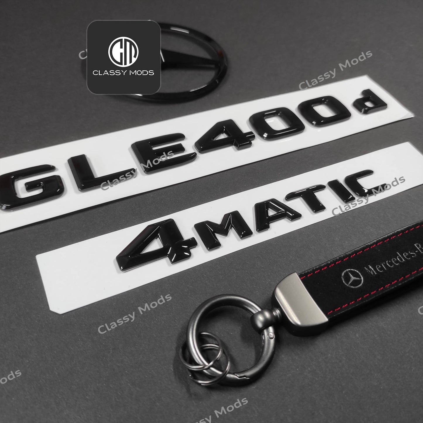 Mercedes-Benz GLE400d 4matic Set Gloss Black W167 SUV