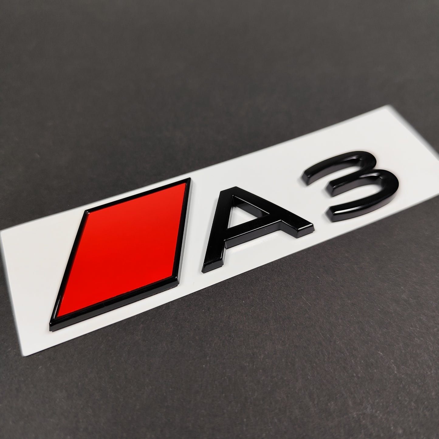 Audi A3 2025+ Gloss Black Rear Emblem Badge
