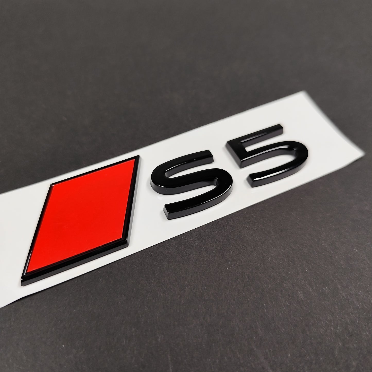 Audi S5 2025+ Gloss Black Rear Emblem Badge