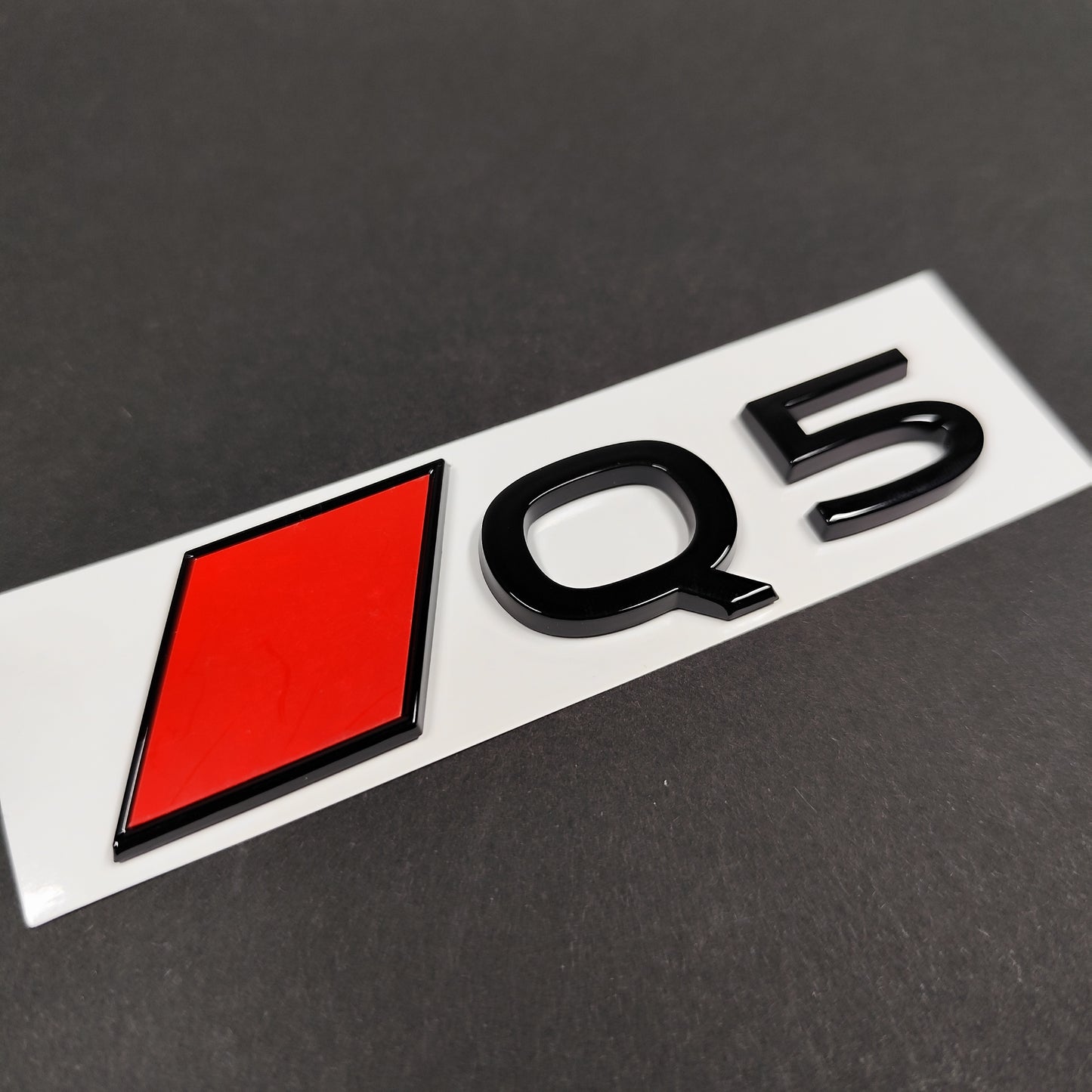Audi Q5 2025+ Gloss Black Rear Emblem Badge