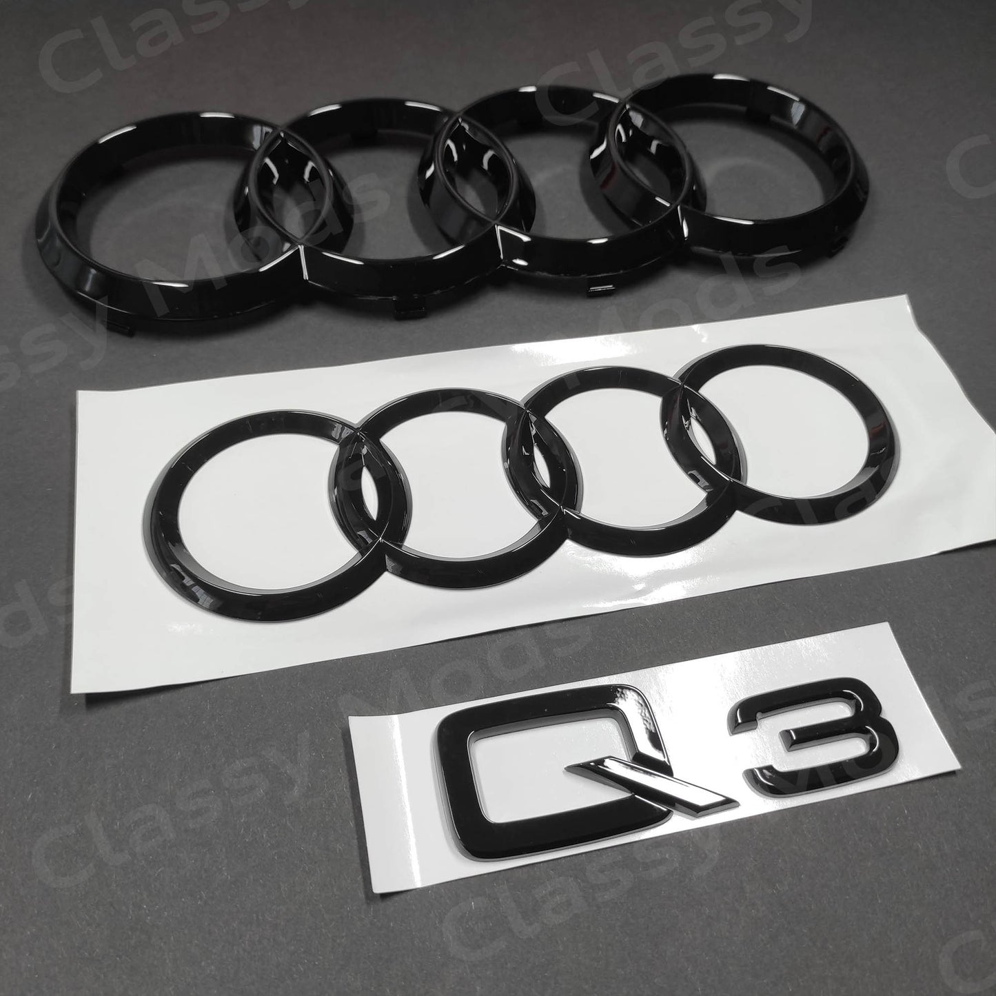 Audi Q3 Gloss Black Set 2015-2023