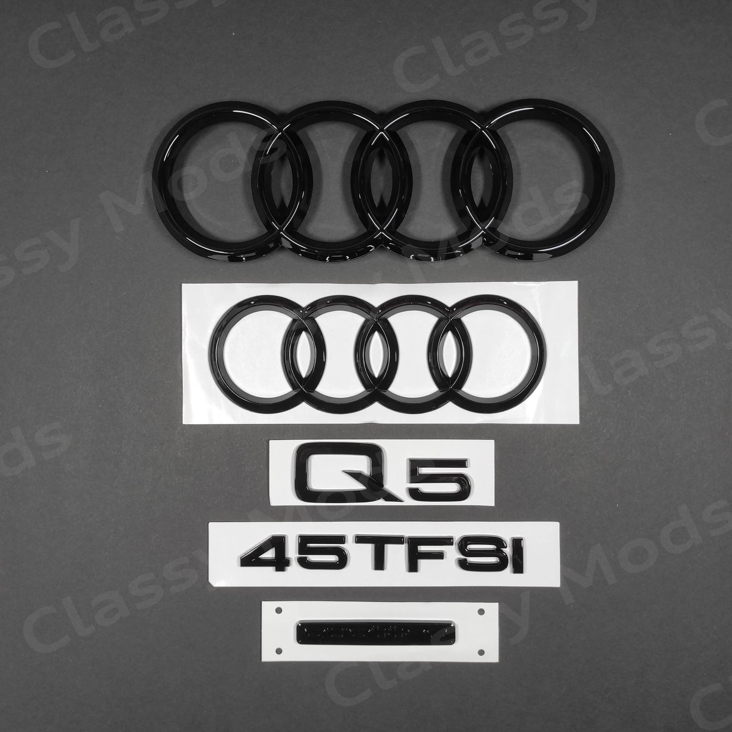 Audi Q5 45TFSI Quattro Gloss Black Set 2018-2020
