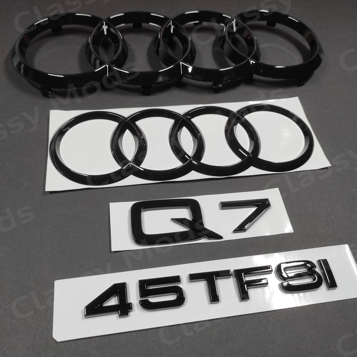 Audi Q7 45TFSI Quattro 4M Gloss Black Set 2016-2023