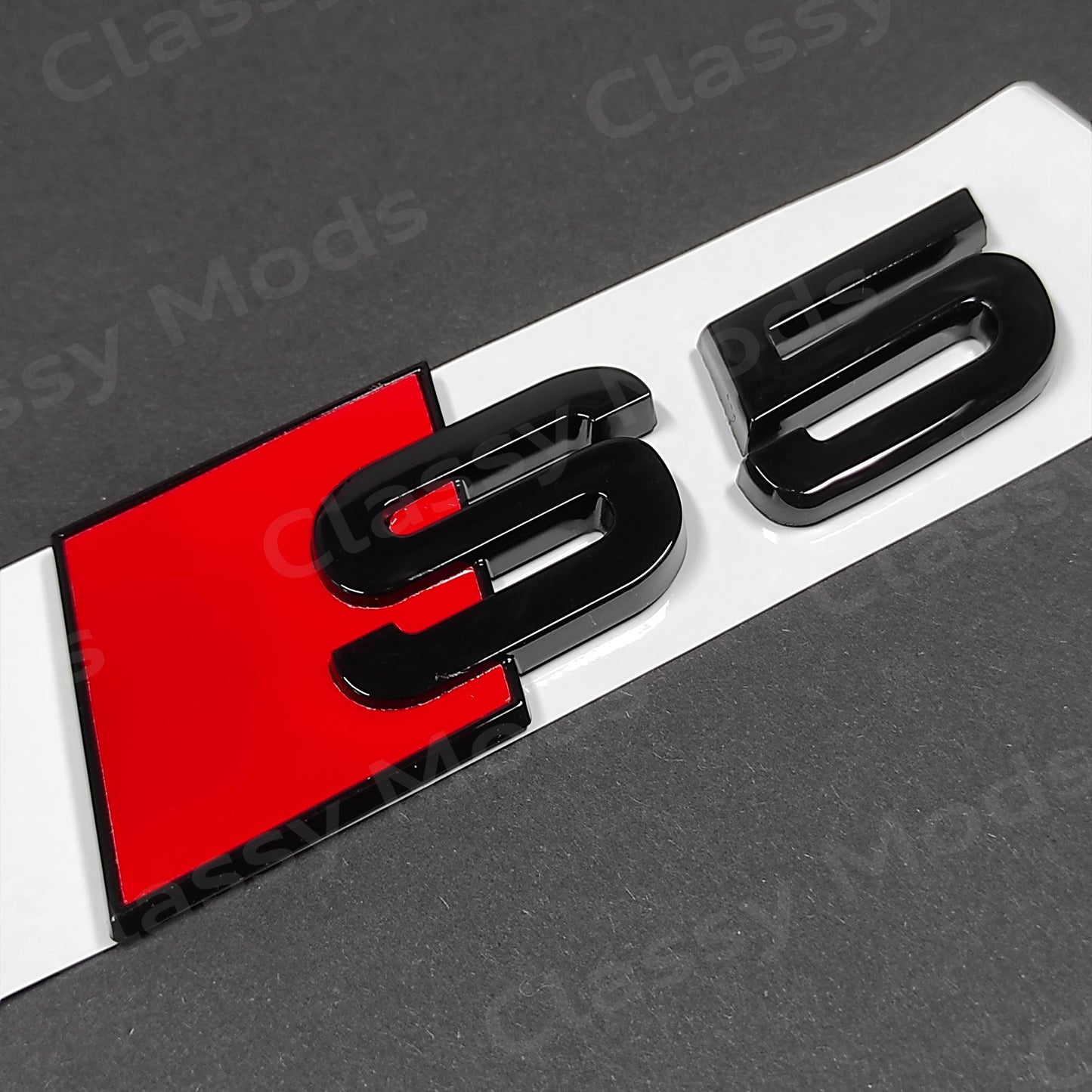 Audi S5 Gloss Black Rear Emblem Badge