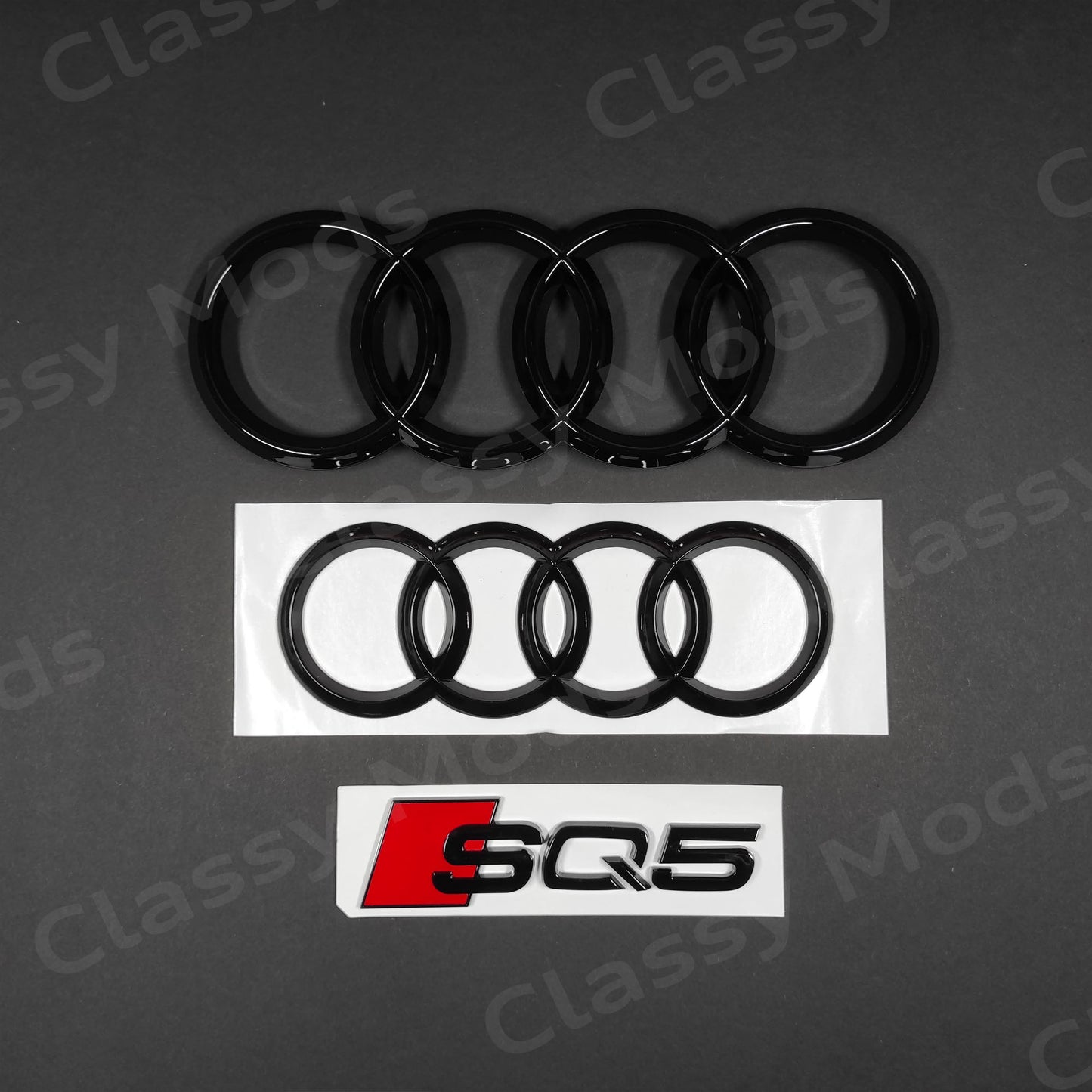 Audi SQ5 Gloss Black Set 2014-2020