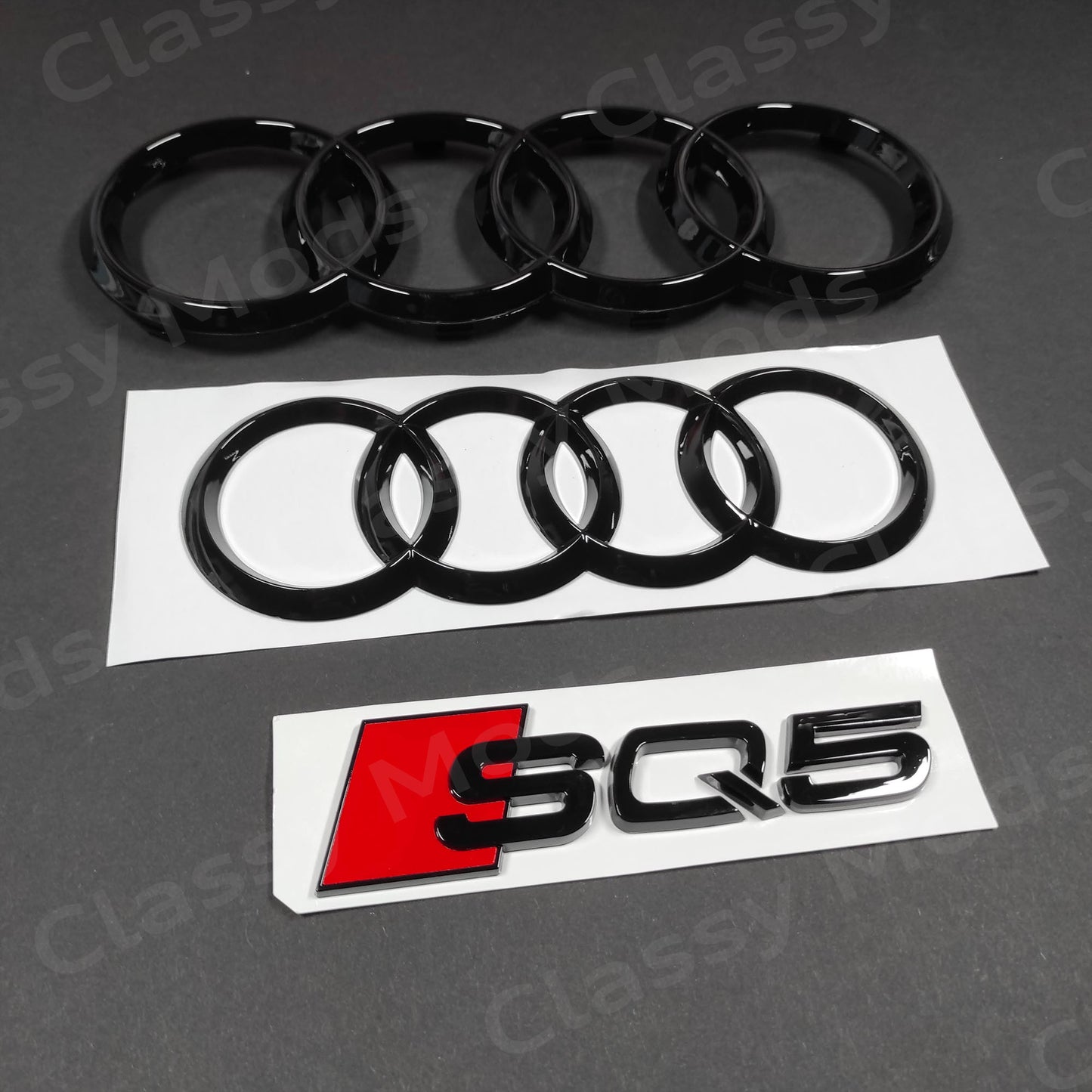 Audi SQ5 Gloss Black Set 2014-2020