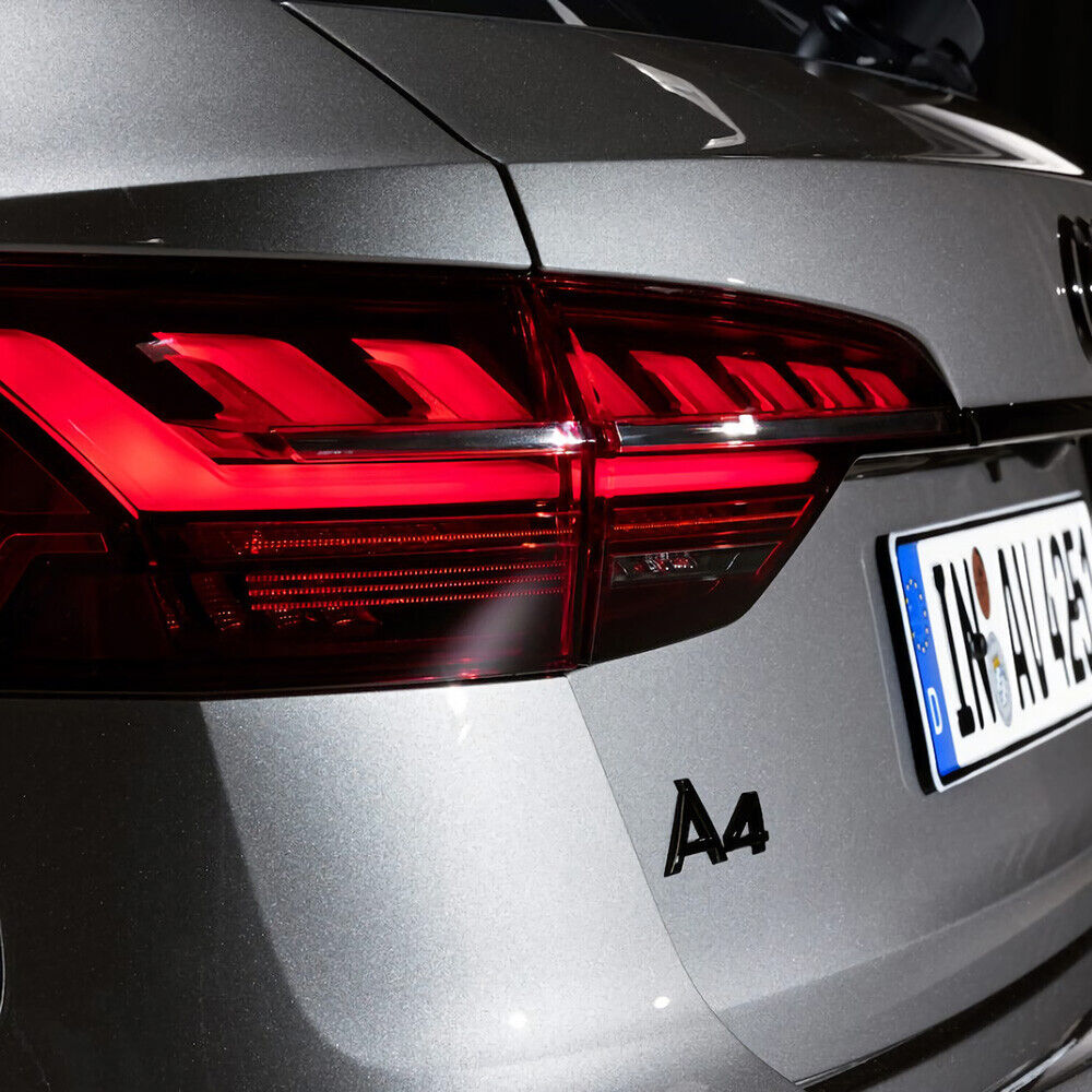 Audi A4 Gloss Black Rear Emblem Badge