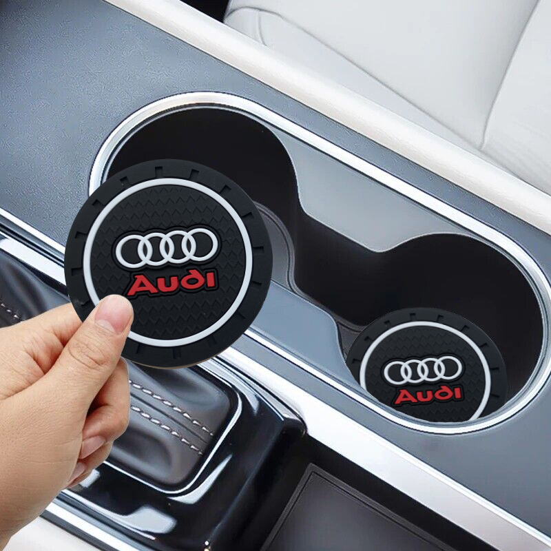 Audi Cup Coasters Silicone Anti-Slip Pads