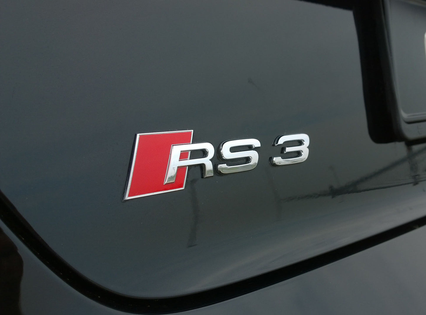 Audi RS3 Chrome Rear Emblem Badge