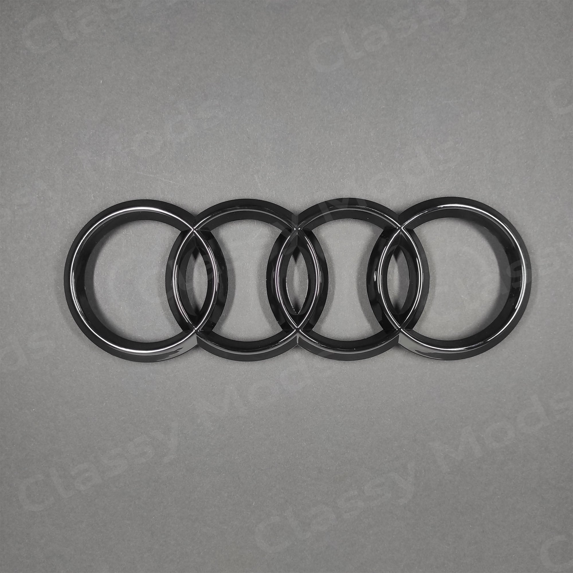 Audi Front Rings Gloss Black 273mm A1 A3 A4 S4 A5 S5 A6 – Classy Mods