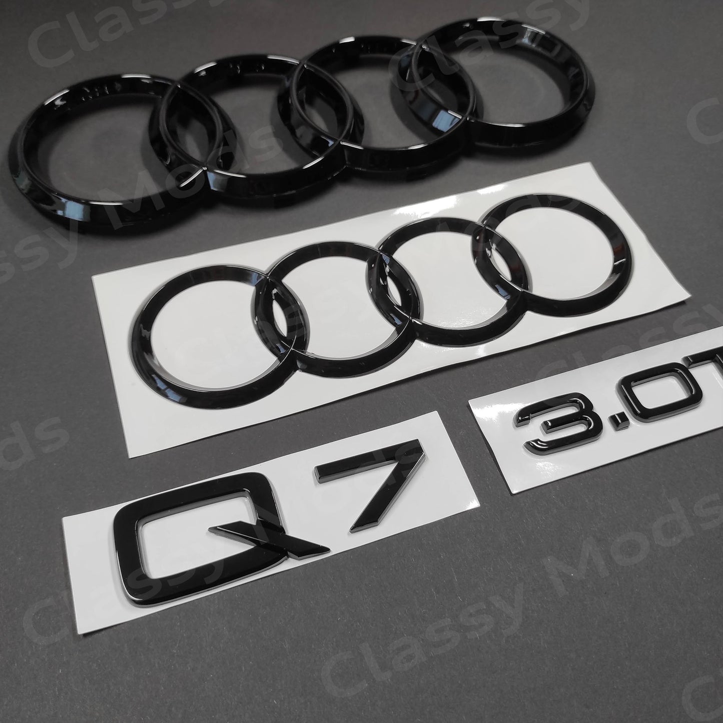 Audi Q7 3.0T Gloss Black Set 2010-2015