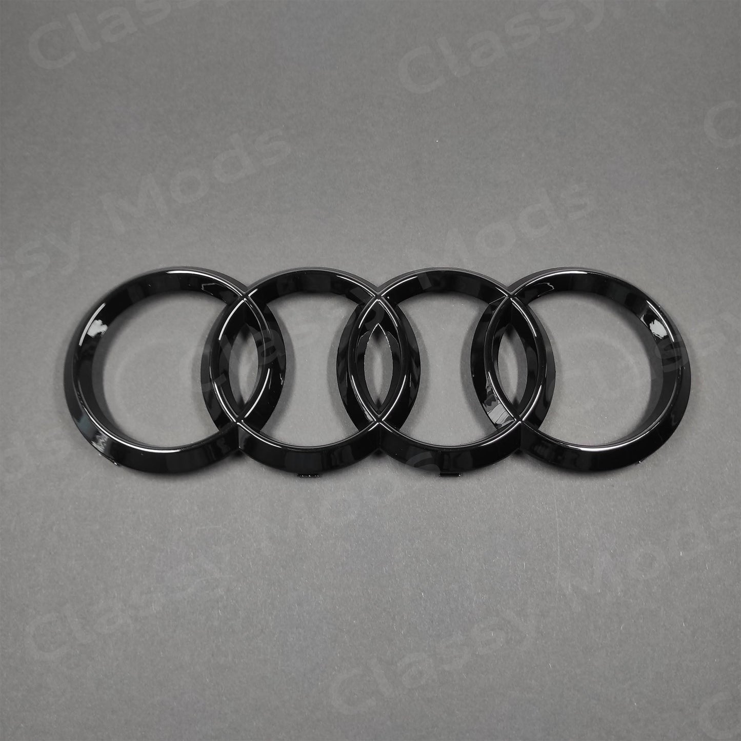 Audi Q7 4M 2016+ Front Rings Gloss Black 316mm