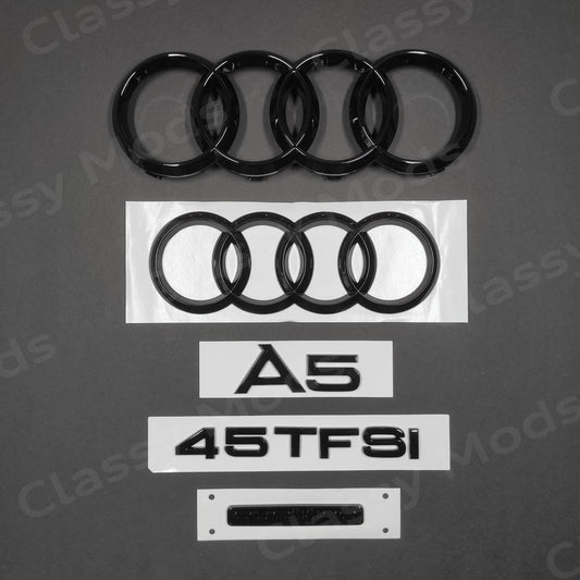 Audi A5 45TFSI Quattro COUPE Gloss Black Set 2018-2023
