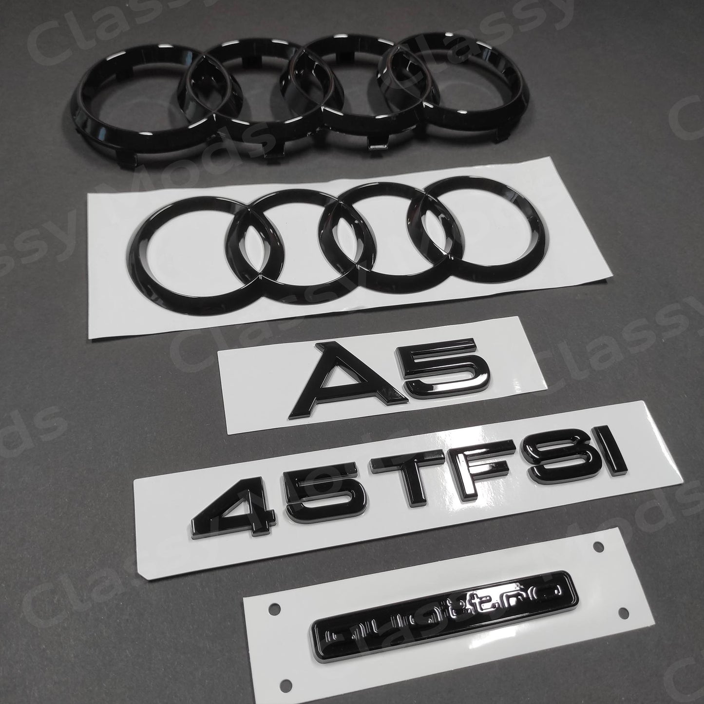Audi A5 45TFSI Quattro COUPE Gloss Black Set 2018-2023