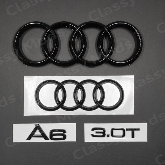 Audi A6 3.0T Gloss Black Set 2012-2018