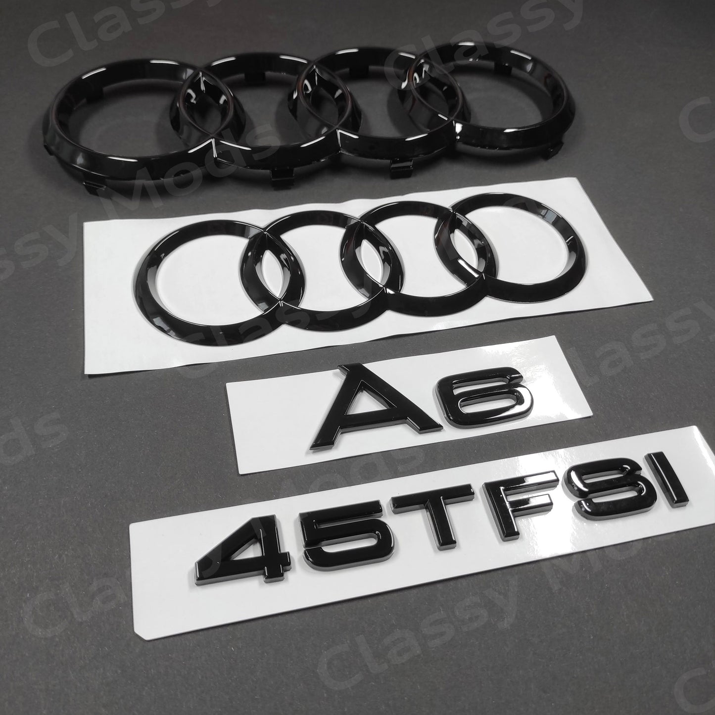 Audi A6 C8 45TFSI Quattro Gloss Black Set 2019-2023