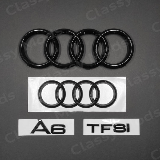 Audi A6 TFSI Gloss Black Set 2012-2018