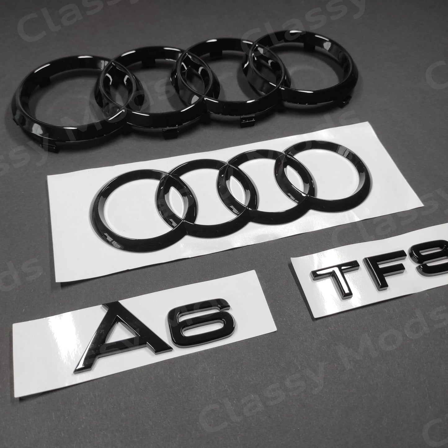 Audi A6 TFSI Gloss Black Set 2012-2018