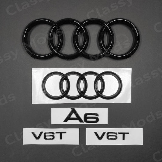 Audi A6 V6T Gloss Black Set 2012-2023