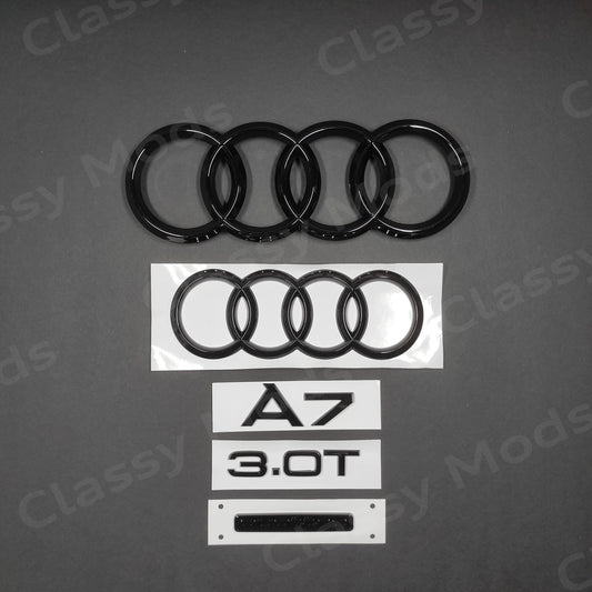 Audi A7 3.0T Gloss Black Set 2012-2018
