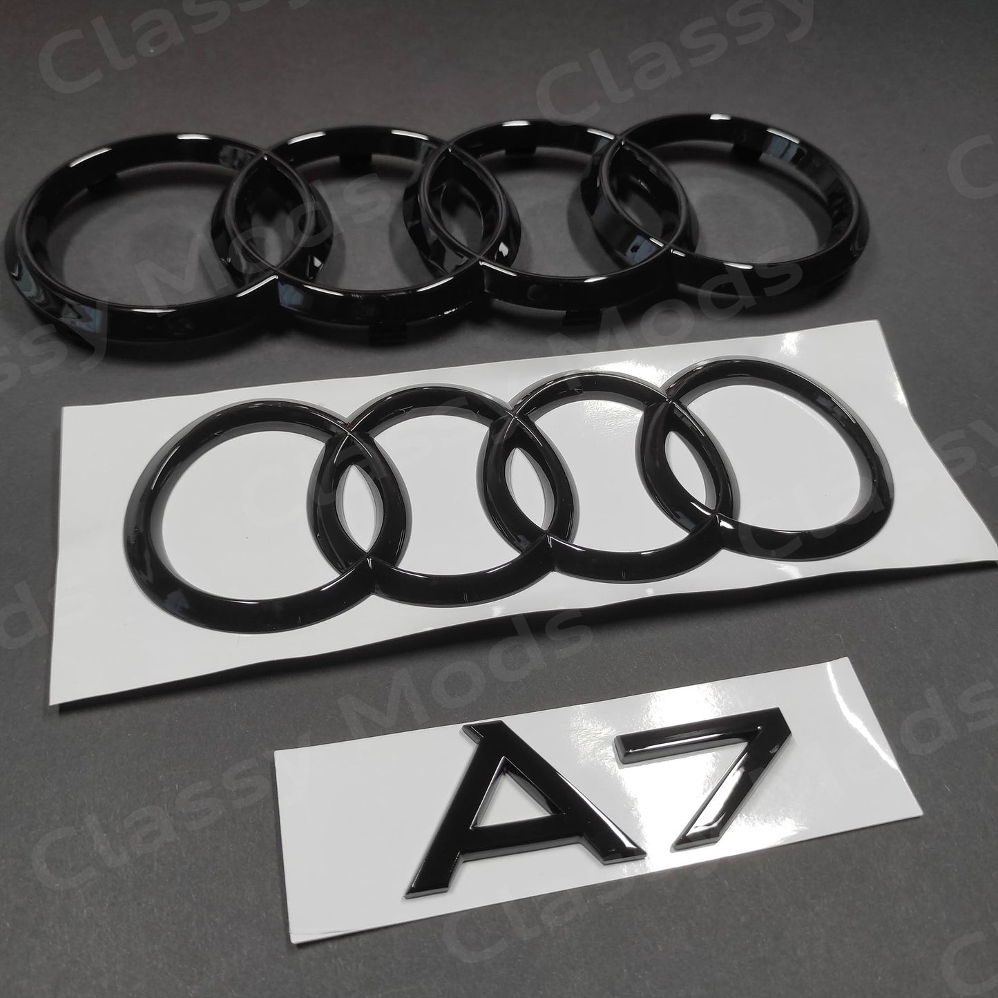 Audi A7 Quattro Gloss Black Set 2012-2013