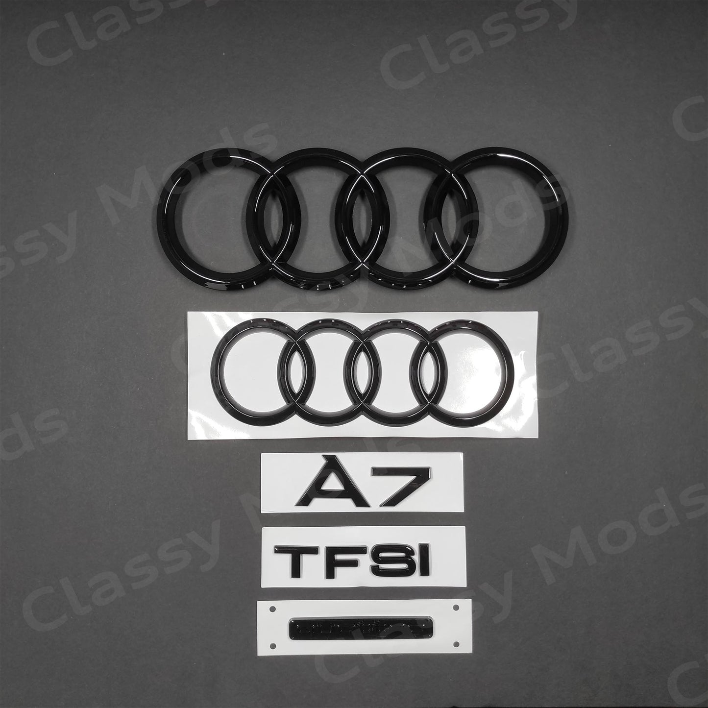 Audi A7 TFSI Gloss Black Set 2012-2018