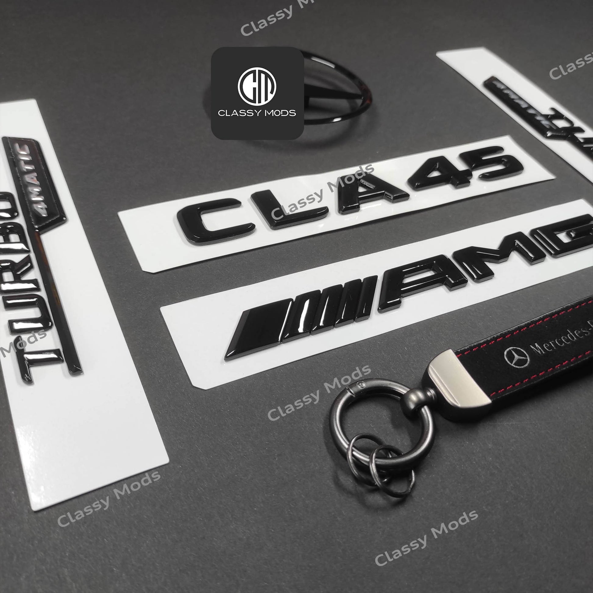 Mercedes-Benz CLA45 AMG Set Gloss Black C117 – Classy Mods