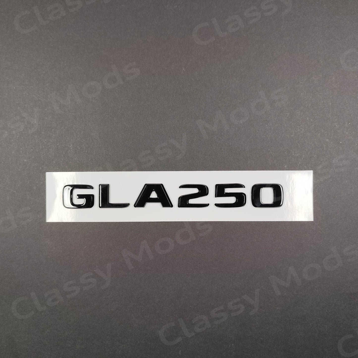 GLA250 Gloss Black Rear Tailgate Emblem Badge